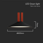 20W Lampa LED na elastyczny szynoprzewód MAGNETIC / Barwa: 3000K / Obudowa: Czarna