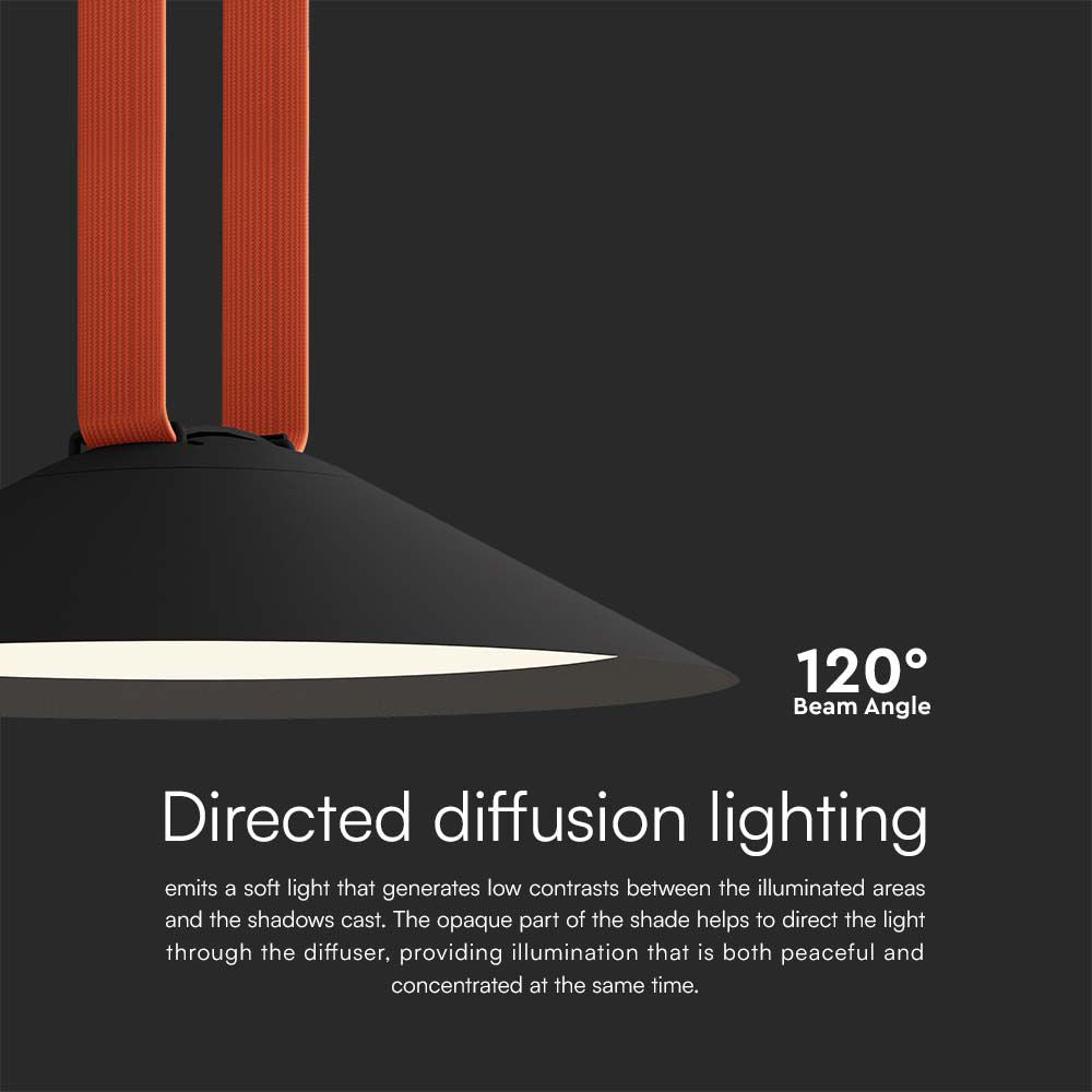 20W Lampa LED na elastyczny szynoprzewód MAGNETIC / Barwa: 3000K / Obudowa: Czarna