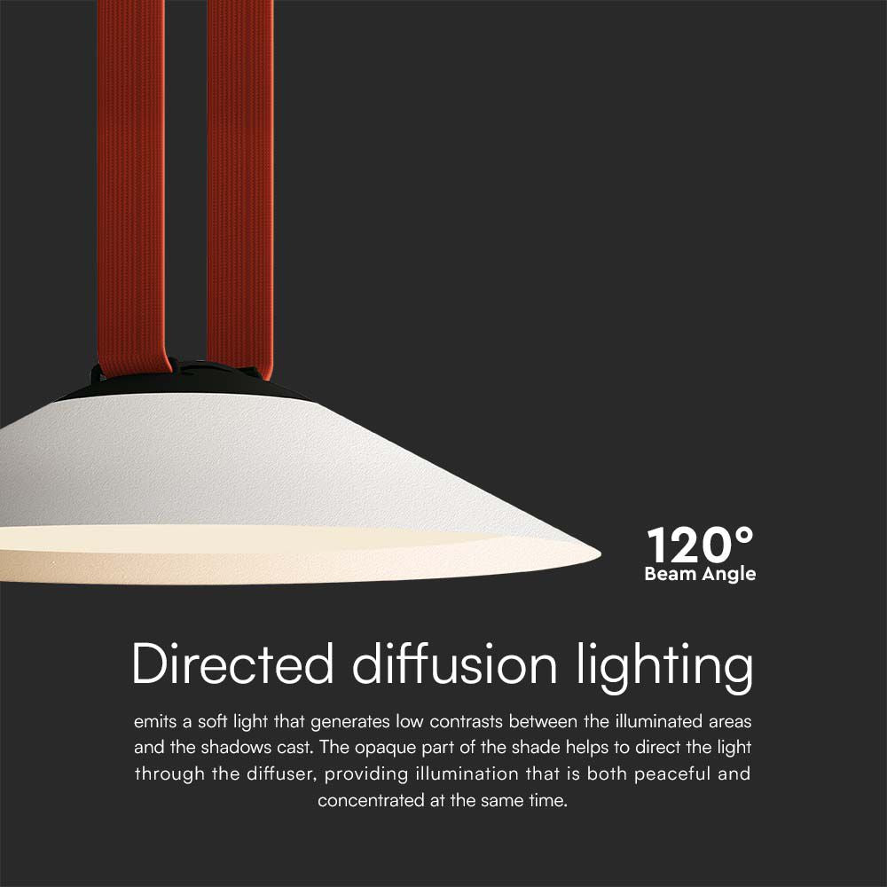 20W Lampa LED na elastyczny szynoprzewód MAGNETIC / Barwa: 3000K / Obudowa: Biała