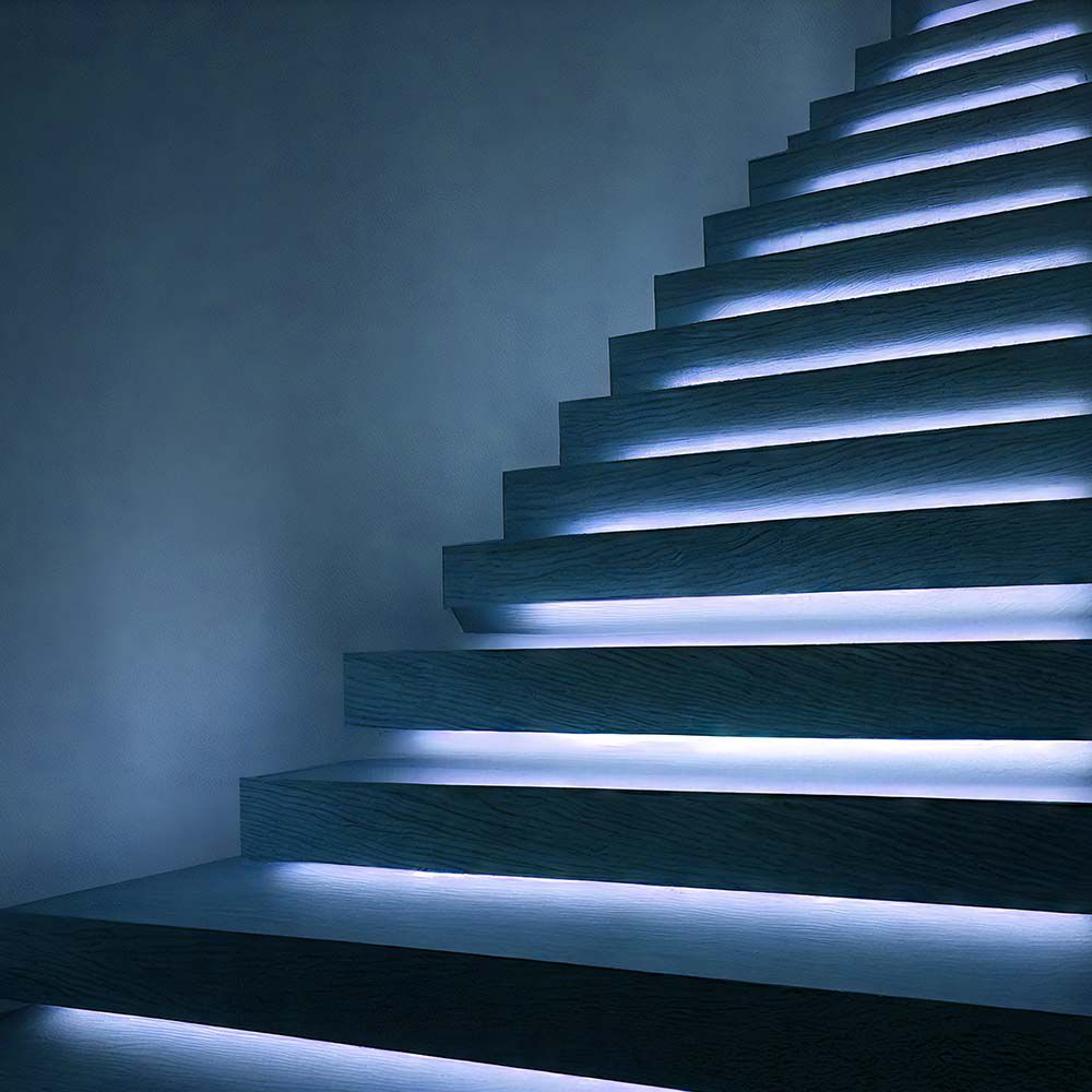 10W Taśma LED COB / Barwa: BLUE / IP67 24V