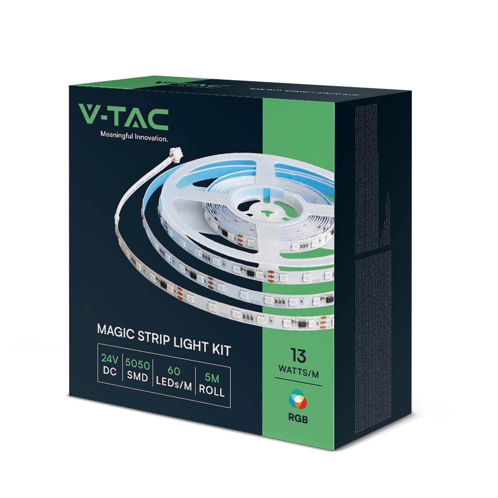 Taśma LED Magic / Barwa: RGB / IP20 / Zestaw: 24V