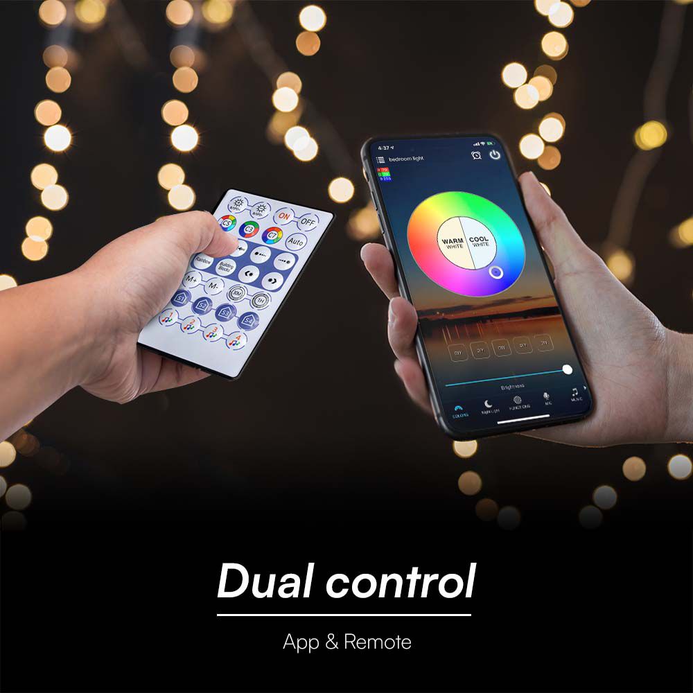 Taśma LED Magic / Barwa: RGB / IP20 / Zestaw: 24V