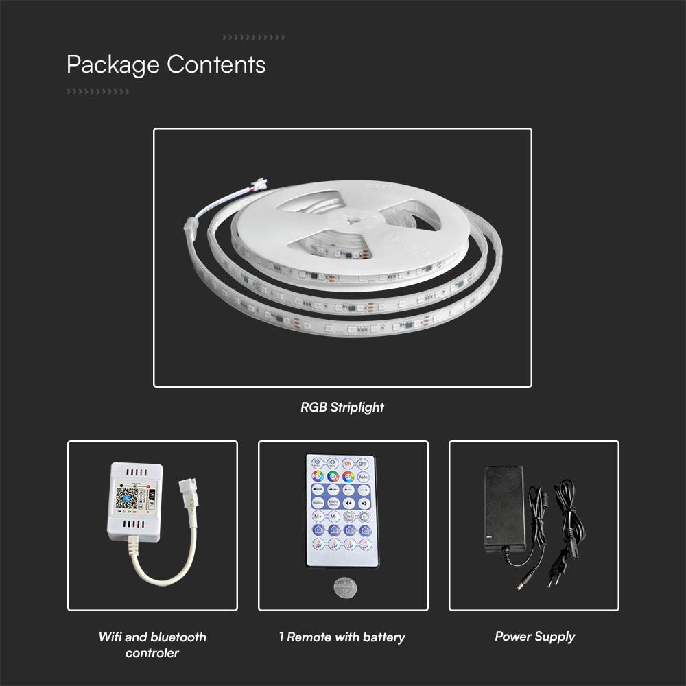 Taśma LED Magic / Barwa: RGB Zestaw: 24V