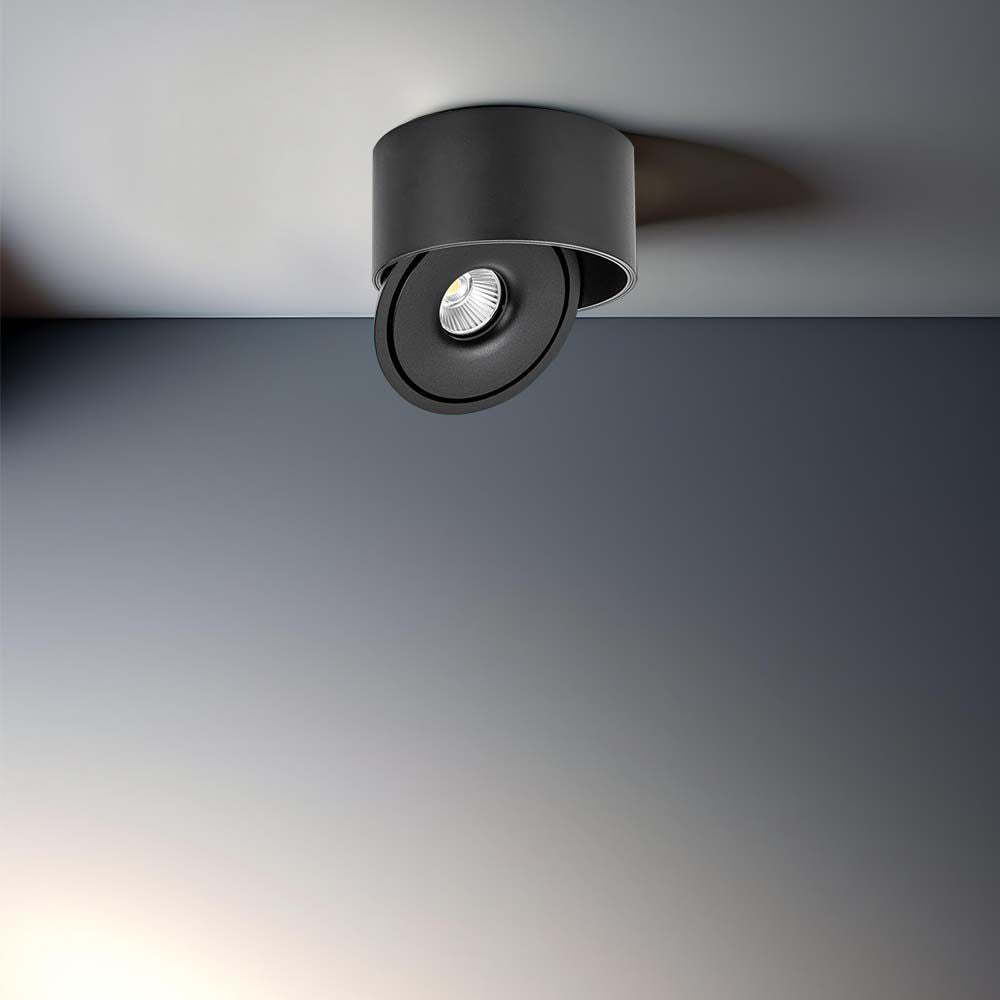 20W Oprawa COB Downlight LED / Barwa: 3w1 / Obudowa: Czarna