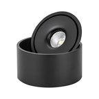 28W Oprawa COB Downlight LED / Barwa: 3w1 / Obudowa: Czarna