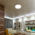 20W Lampa LED z czujnikiem mikrofalowym / Ściemniana / Barwa: 3w1 / IK10 / IP66