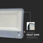 150W Naświetlacz LED z czujnikiem zmierzchu / Chip Samsung / Przewód: 1m / Barwa: 4000K / Obudowa: Czarna / Skuteczność 135lm/w