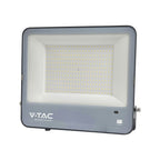 200W Naświetlacz LED z czujnikiem zmierzchu / Chip Samsung / Przewód: 1m / Barwa: 4000K / Obudowa: Czarna / Skuteczność 135lm/w