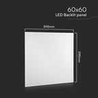 40W Panel LED 600x600mm / Zasilacz AGT / Barwa:3w1 / 5 Lat gwarancji / Opakowanie: 6szt.