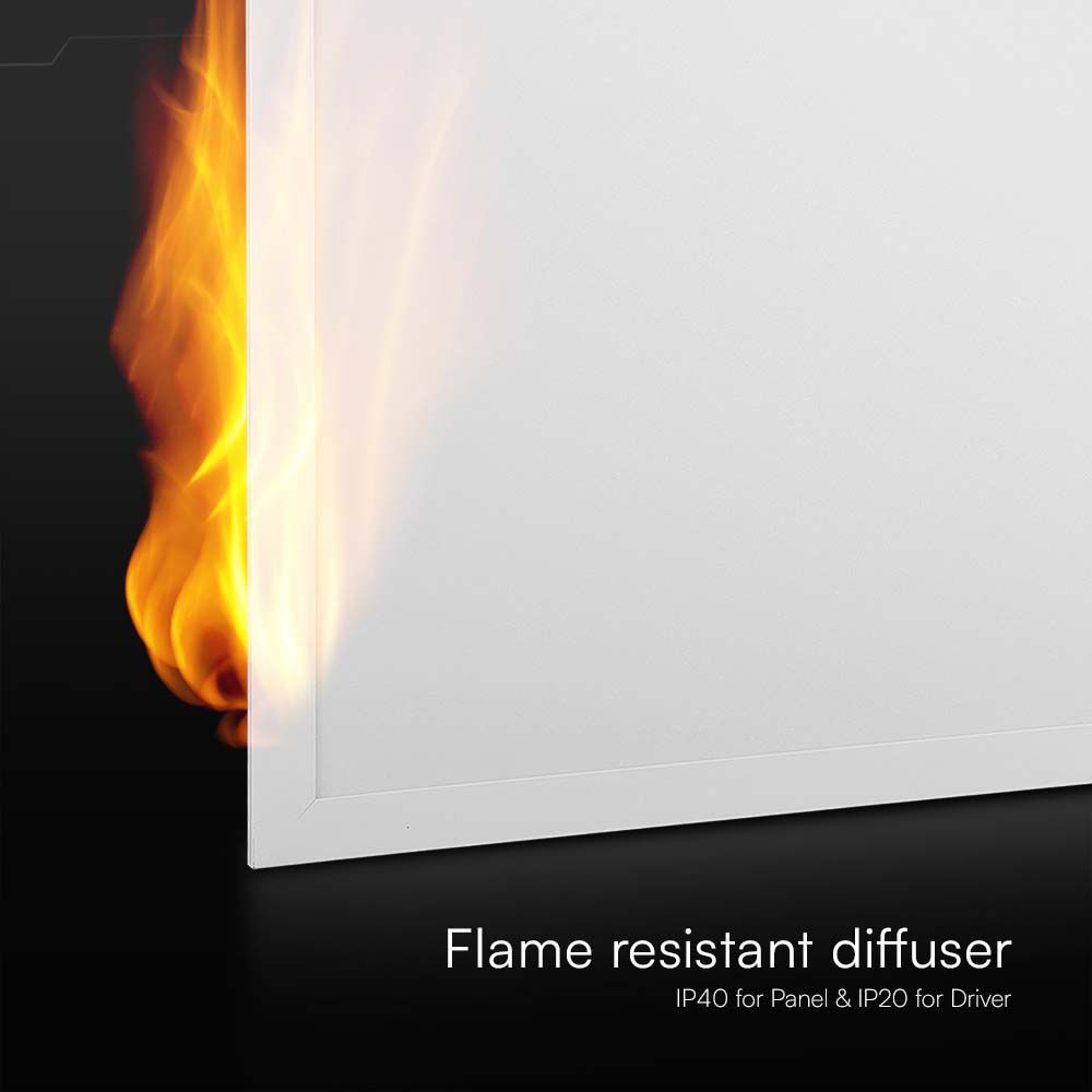 40W Panel LED 600x600mm / Zasilacz AGT / Barwa:3w1 / 5 Lat gwarancji / Opakowanie: 6szt.