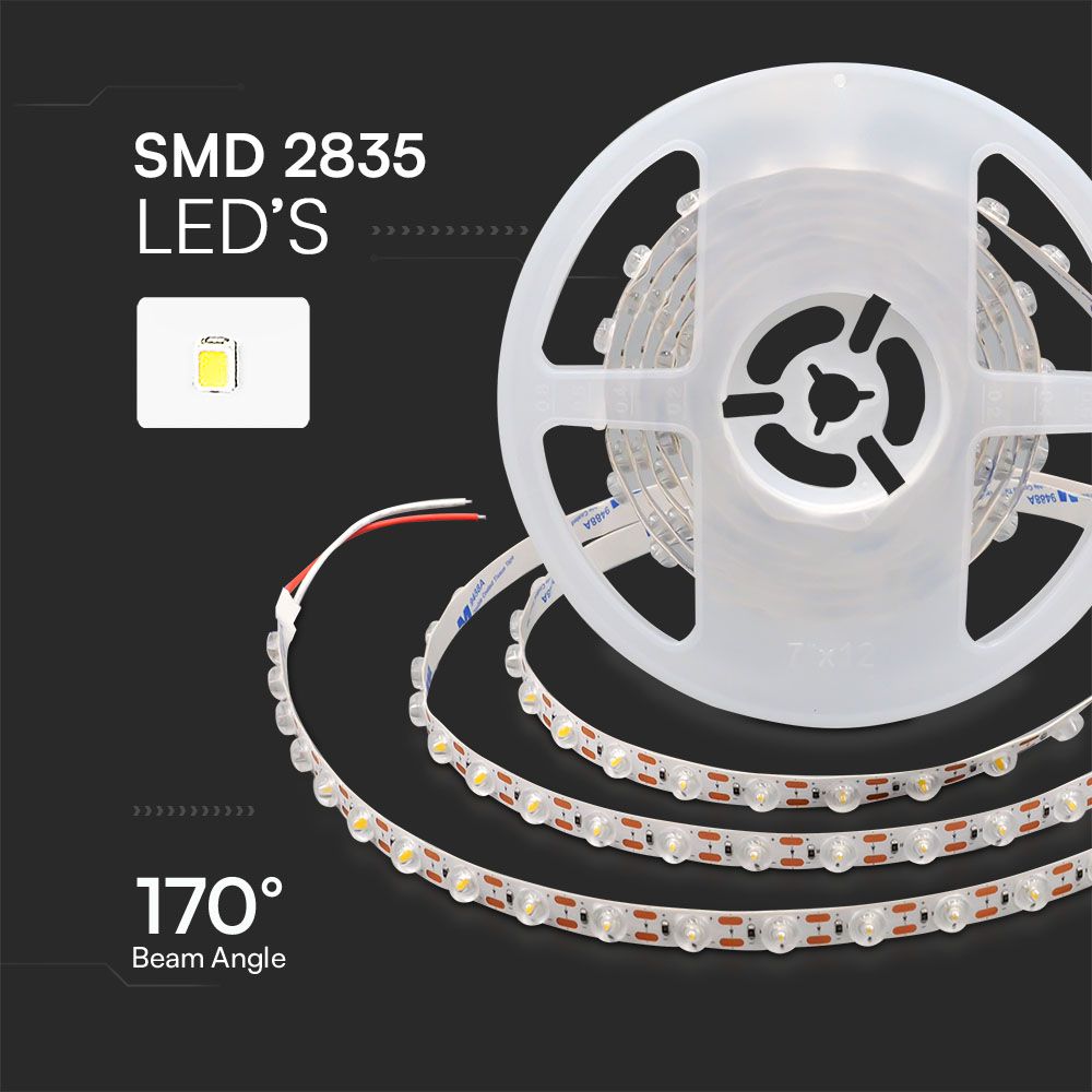 16.5W Taśma LED / Barwa:4000K / IP20 / Zasilanie: 24V / Rolka:5m