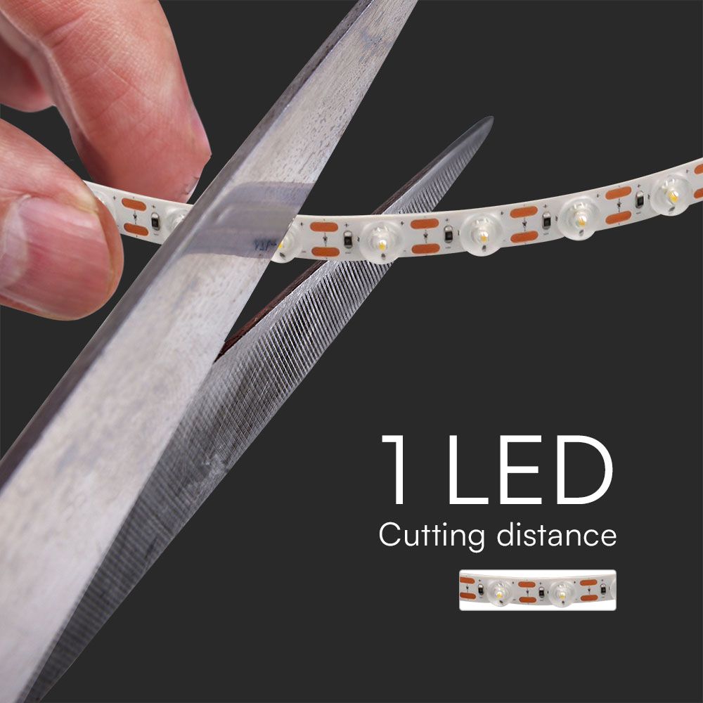 16.5W Taśma LED / Barwa:4000K / IP20 / Zasilanie: 24V / Rolka:5m