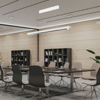 36W Zwieszana Lampa Liniowa LED Raster / Chip SAMSUNG / Barwa:3w1 / Obudowa: Biała