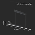 36W Zwieszana Lampa Liniowa LED / Chip SAMSUNG / Barwa:3w1 / Obudowa: Czarna