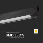 36W Zwieszana Lampa Liniowa LED / Chip SAMSUNG / Barwa:3w1 / Obudowa: Czarna