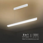 36W Zwieszana Lampa Liniowa LED / Chip SAMSUNG / Barwa:3w1 / Obudowa: Biała