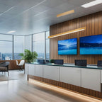 36W Zwieszana Lampa Liniowa LED / Chip SAMSUNG / Barwa:3w1 / Obudowa: Złota