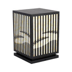 5W Solarna lampka stołowa LED / Barwa: 3000K / Obudowa: Czarna