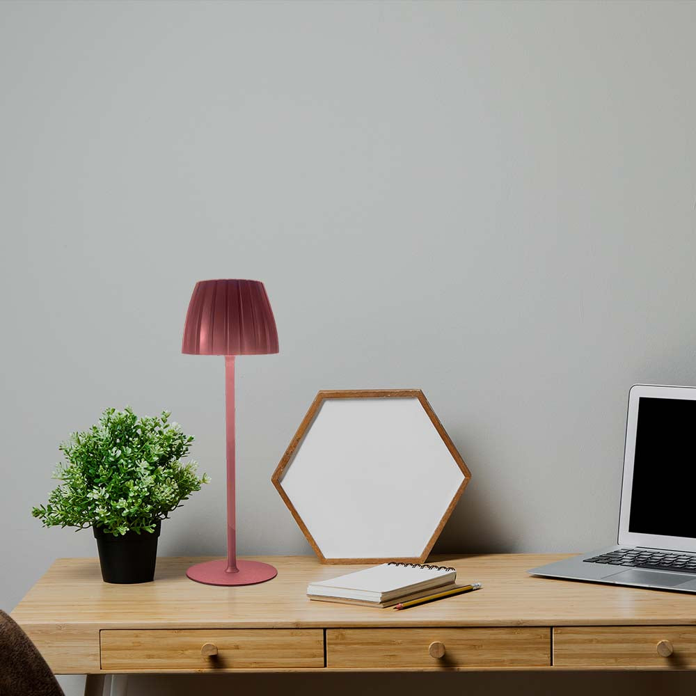 2.7W Lampa Biurkowa LED / Barwa: 3w1 / Brązowy