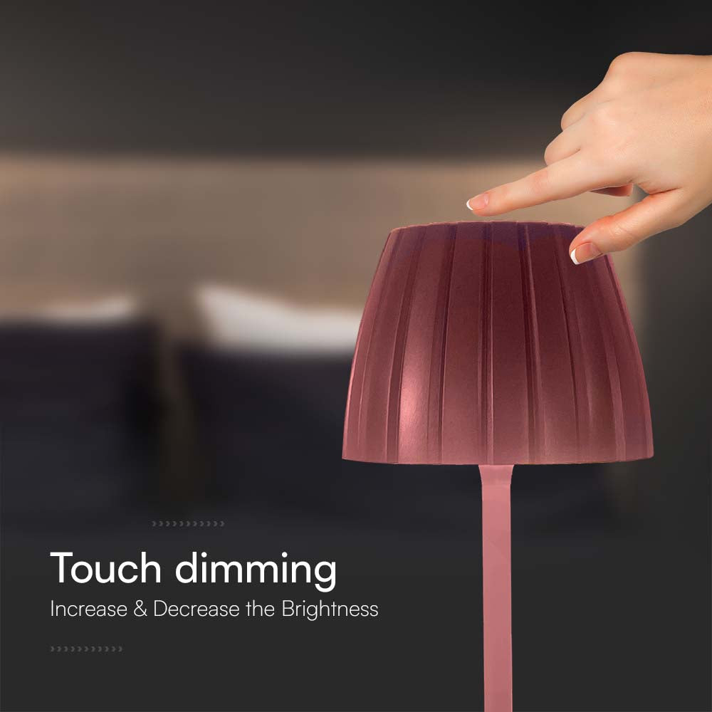 2.7W Lampa Biurkowa LED / Barwa: 3w1 / Brązowy