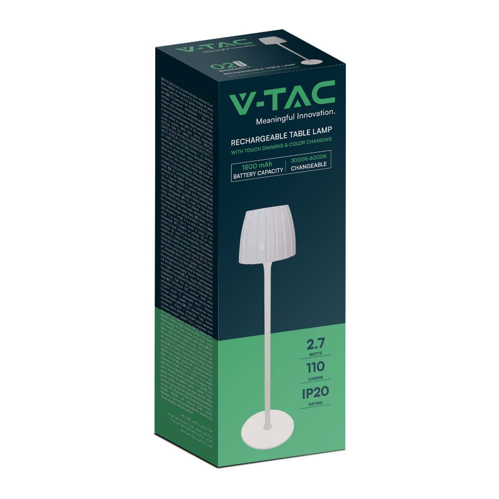 2.7W Lampa Biurkowa LED / Barwa: 3w1 / Biała