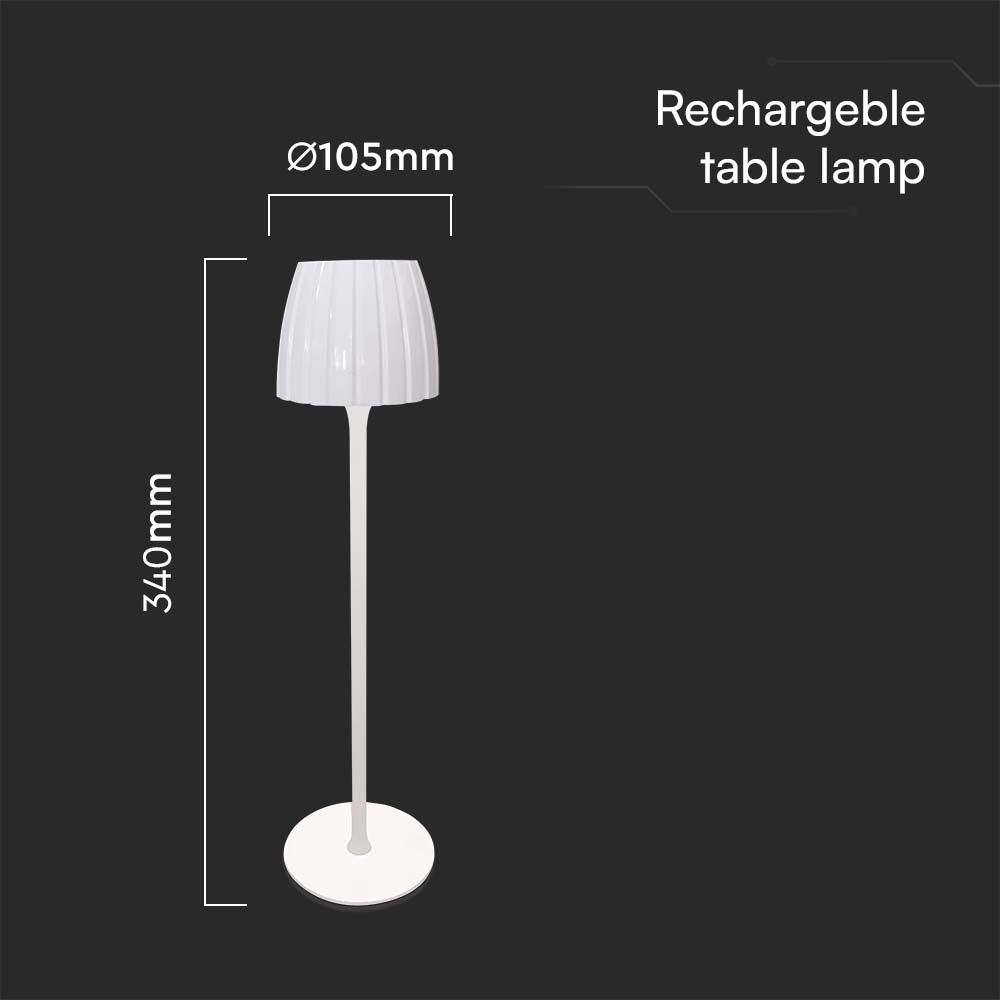 2.7W Lampa Biurkowa LED / Barwa: 3w1 / Biała