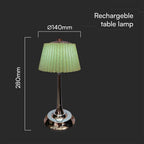 1.5W Lampa Biurkowa LED / Barwa: 3w1 / Chrom + Zielony