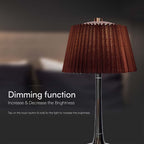 1.5W Lampa Biurkowa LED / Barwa: 3w1 / Chrom + Brązowy