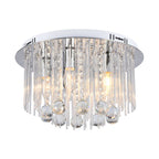 Dekoracyjna lampa sufitowa LED kryształowa - D400 - E14