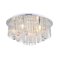 V-TAC Dekoracyjna lampa sufitowa LED kryształowa - D600 - E14 - Chrom VT-23360