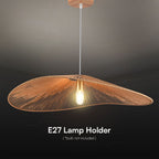 Dekoracyjna lampa sufitowa drewniana - D800*H160 - E27