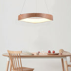 Dekoracyjna lampa sufitowa drewniana - D500