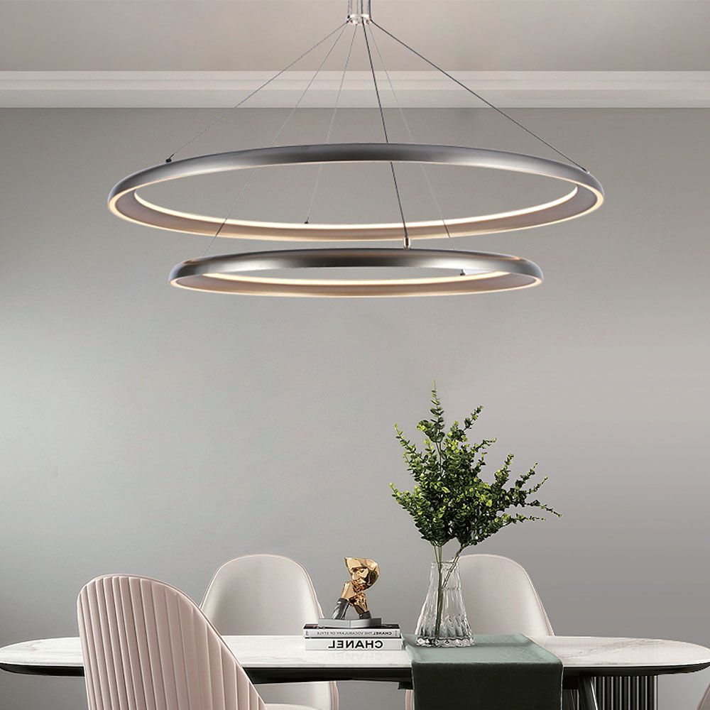 Dekoracyjna lampa sufitowa / Obudowa: Złoty + Biały - D400+D600