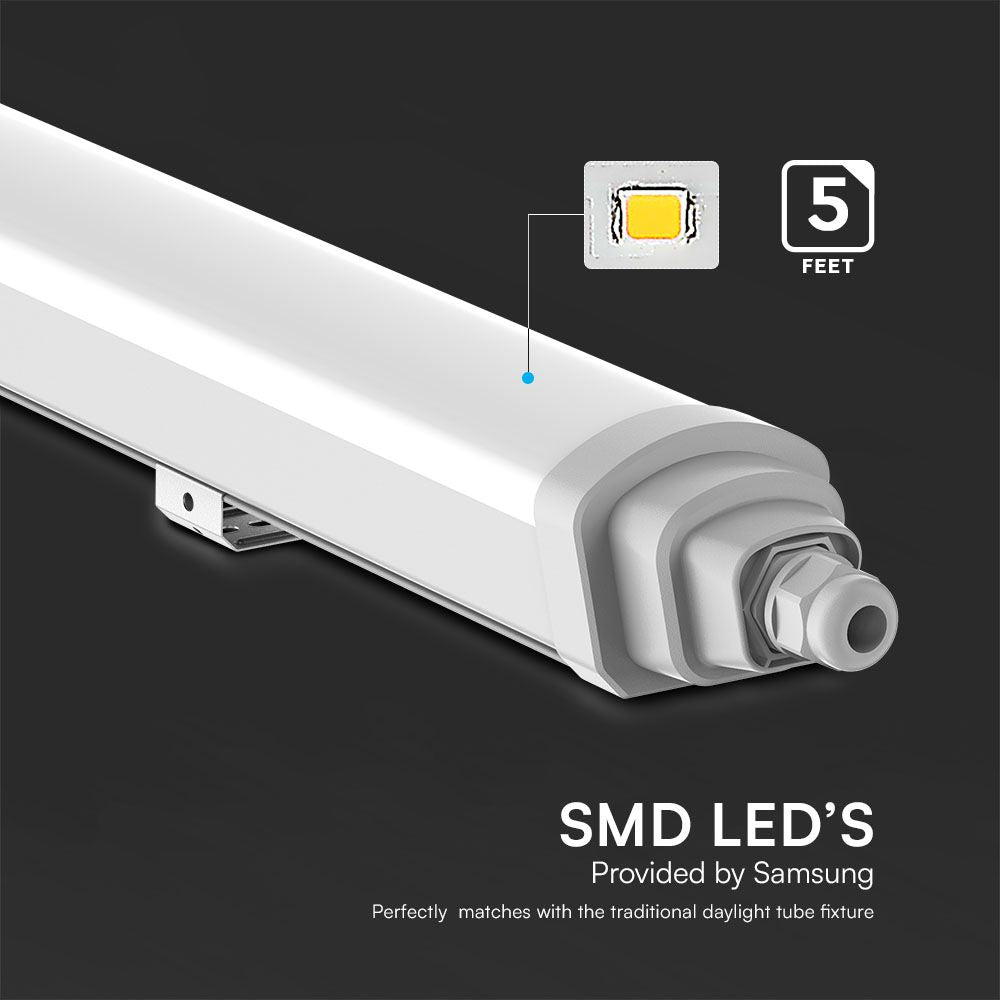 48W Oprawa hermetyczna LED Seria-GT / SAMSUNG / 150cm / Barwa: 4000K