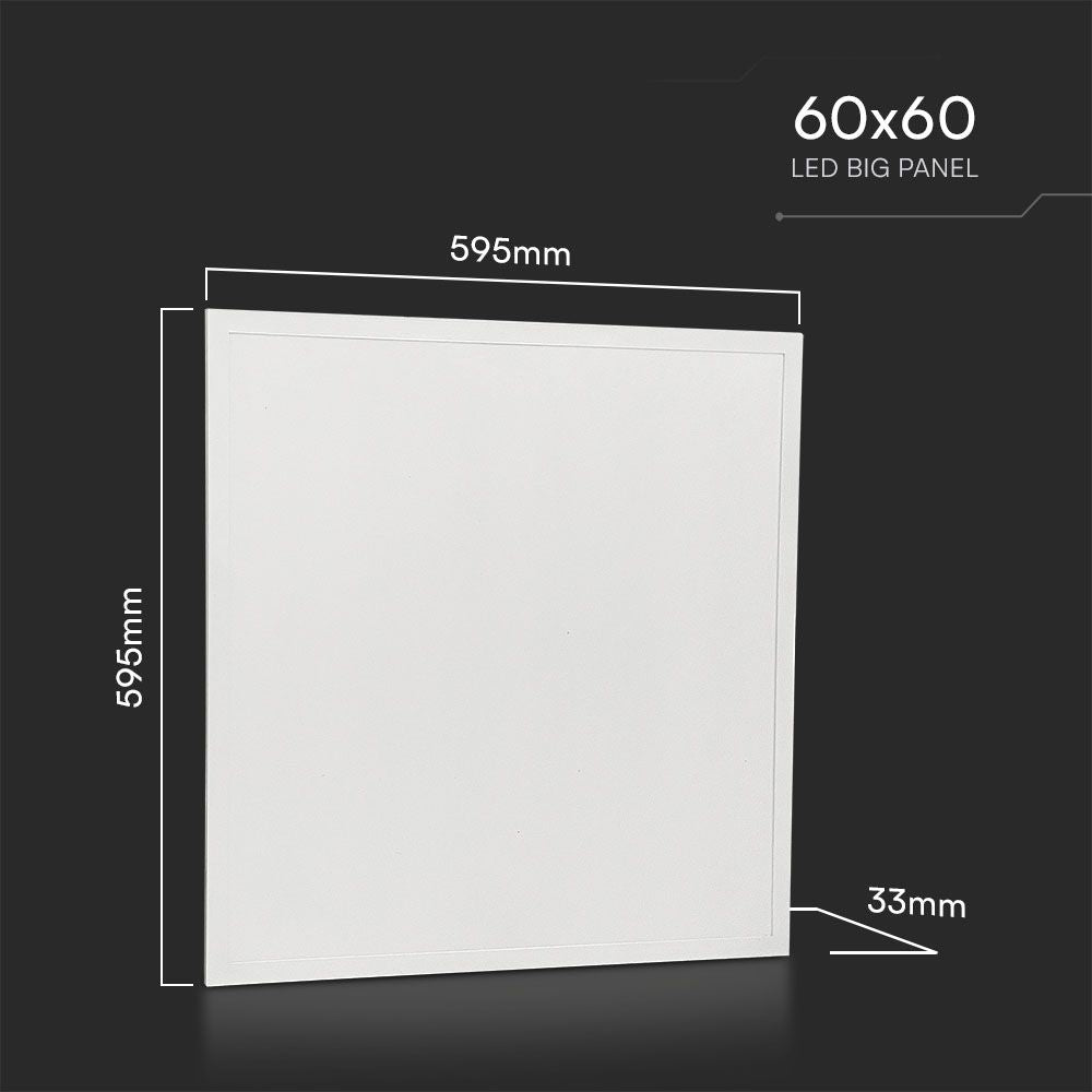25W Panel LED 600x600mm / Barwa:4000K / Skuteczność 180lm/W