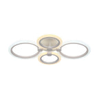 VT-7717 45W LED SMART DECORATIVE CEILING LAMP 3IN1 REMOTE CONTROL DIMMABLE WHITE