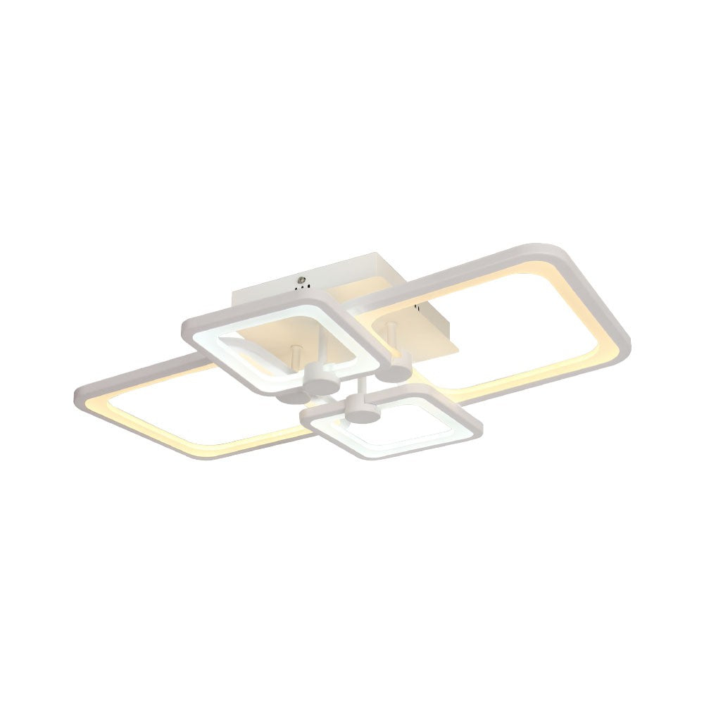 VT-7718 70W LED SMART DECORATIVE CEILING LAMP 3IN1 REMOTE CONTROL DIMMABLE WHITE