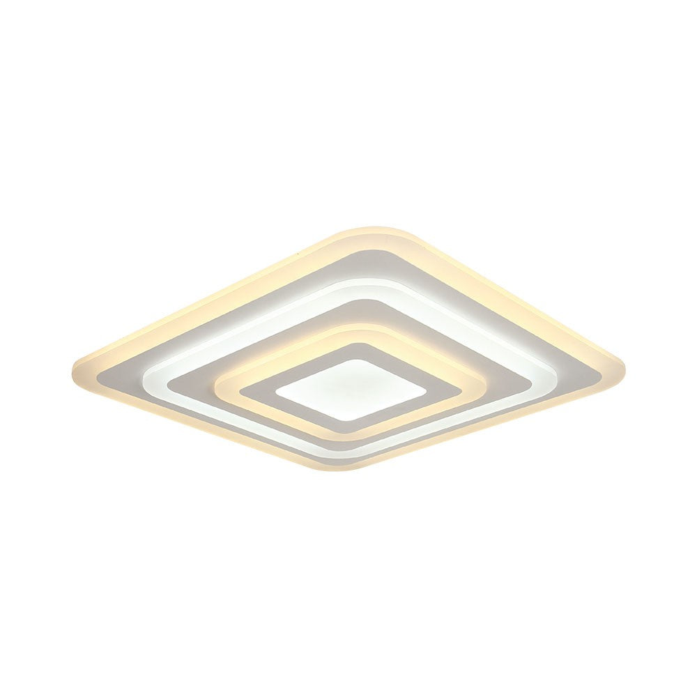 VT-7719 77W LED SMART DECORATIVE CEILING LAMP 3IN1 REMOTE CONTROL DIMMABLE WHITE
