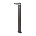 V-TAC Lampa ogrodowa LED z czujnikiem ruchu 5.5W, 3000K - Czarny VT-23399