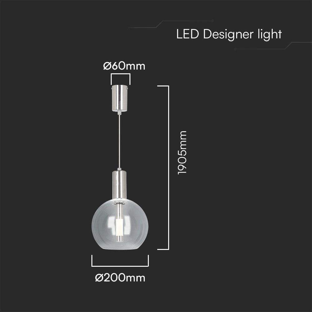 5W Dekoracyjna lampa sufitowa / Barwa: 3000K