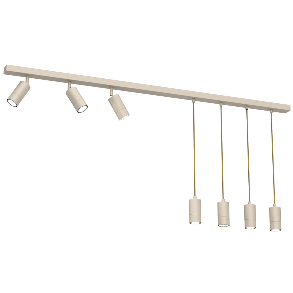 spot Link line bar 150 mm beige 7xGU10