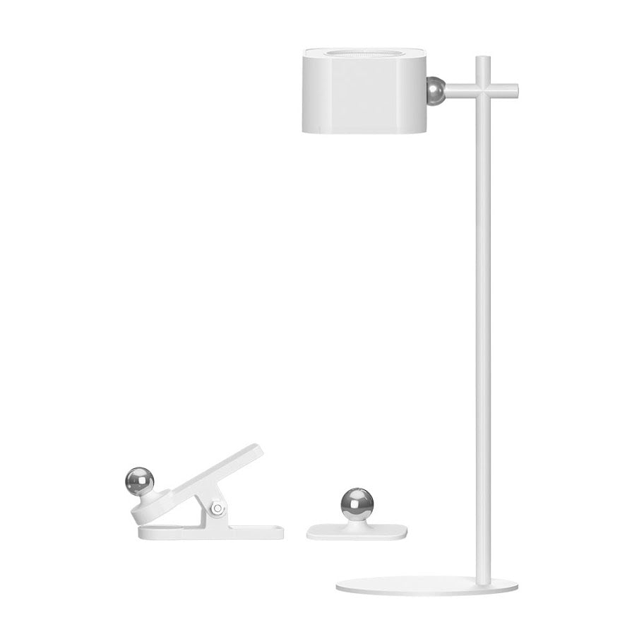3W Lampka nocna LED zasilana bateryjnie / Bateria 1800mAh / Barwa:3w1 / Obudowa: Biała