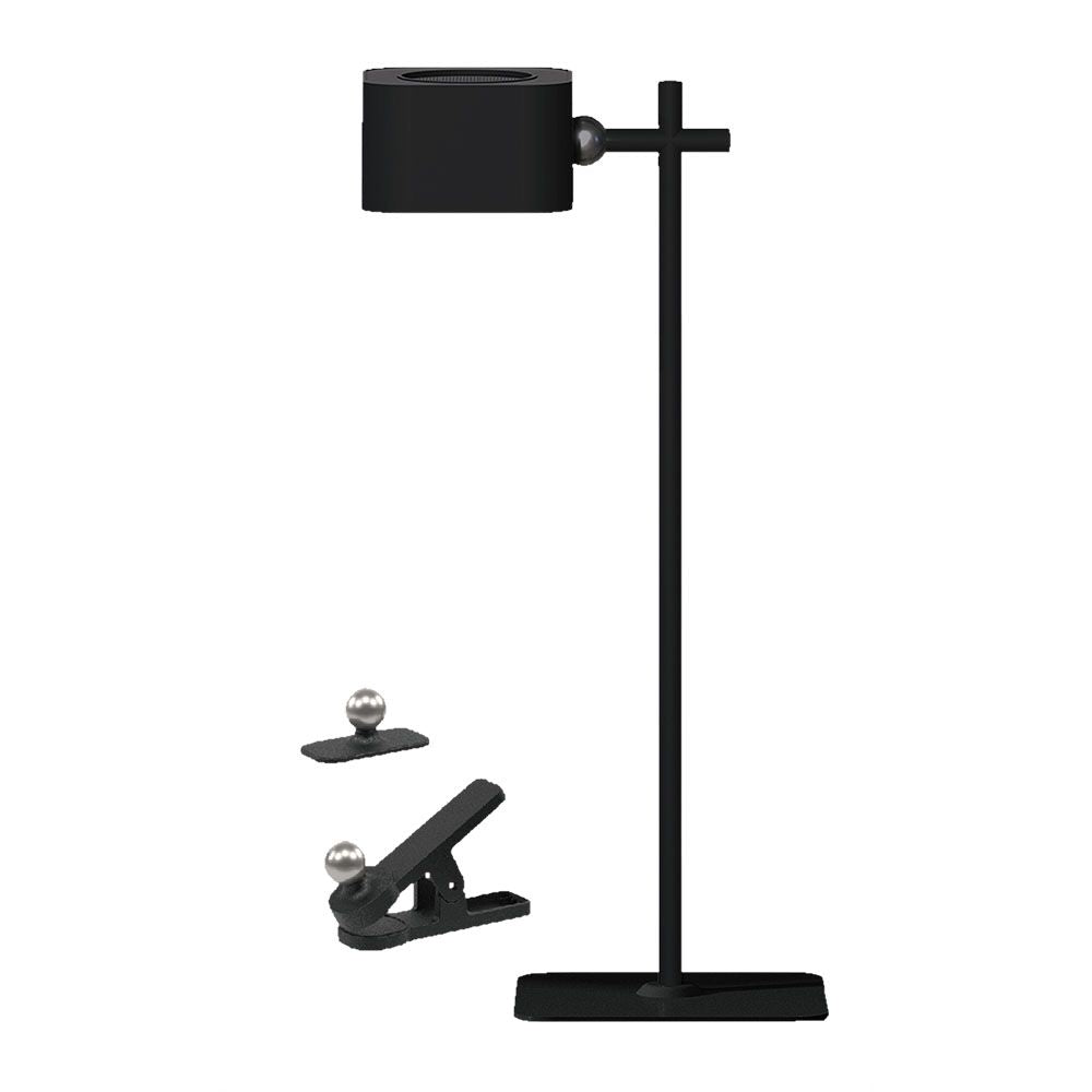 3W Lampka nocna LED zasilana bateryjnie / Bateria 1800mAh / Barwa:3w1 / Obudowa: Czarna