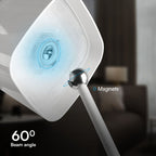 5W Lampka nocna LED zasilana bateryjnie / Ściemnianie przez dotyk / Bateria 3600mAh / Barwa:3w1 / Obudowa: Biała