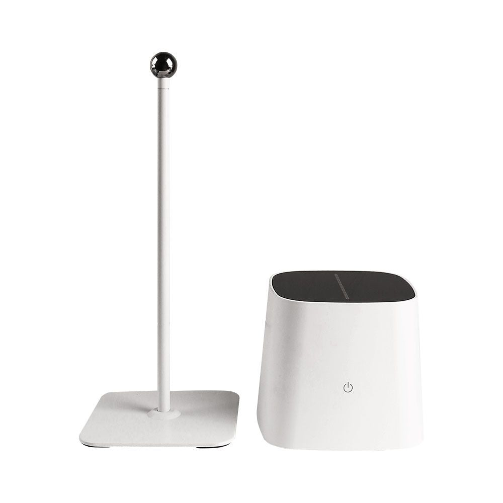 5W Lampka nocna LED zasilana bateryjnie / Ściemnianie przez dotyk / Bateria 3600mAh / Barwa:3w1 / Obudowa: Biała