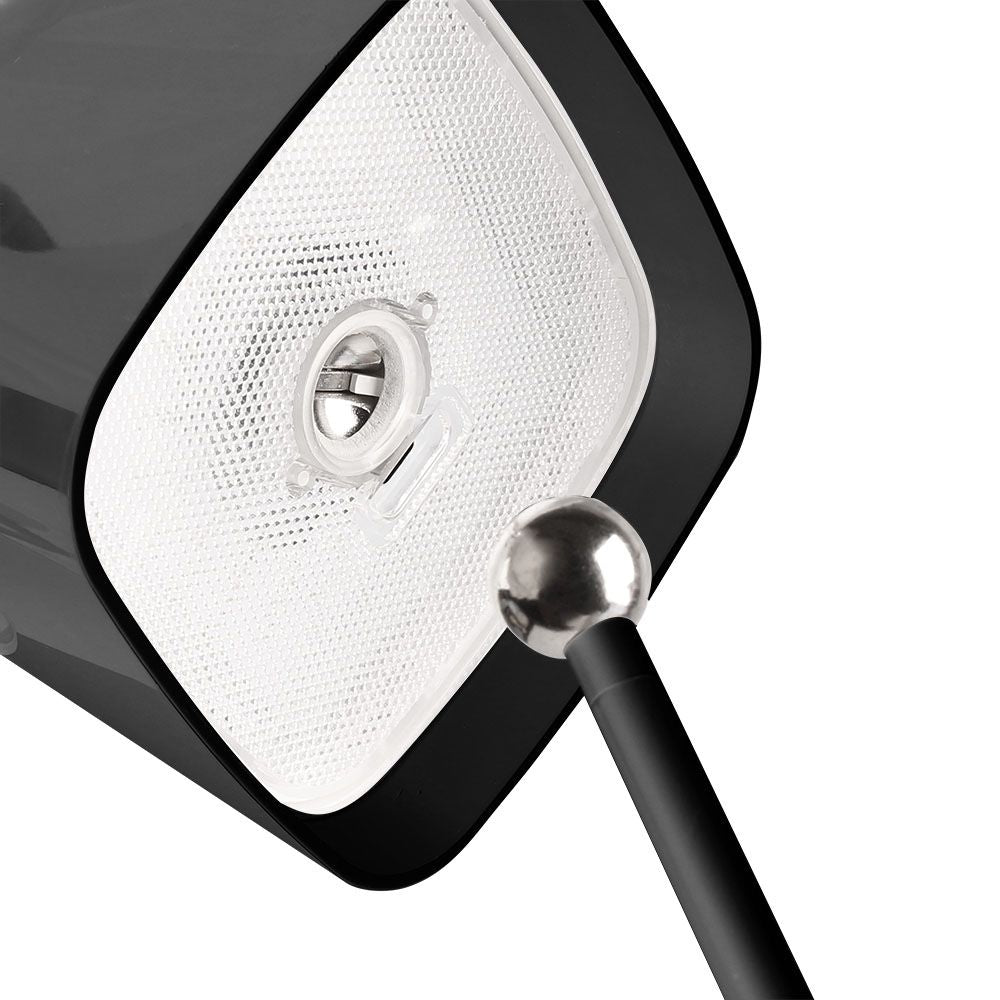5W Lampka nocna LED zasilana bateryjnie / Ściemnianie przez dotyk / Bateria 3600mAh / Barwa:3w1 / Obudowa: Czarna