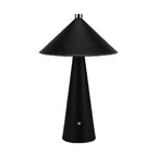 3W Lampka nocna LED zasilana bateryjnie/ Ściemnianie przez dotyk / Bateria 4000mAh / Barwa:3w1 / Obudowa: Czarny