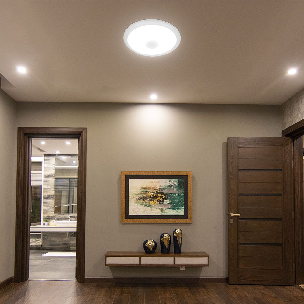 12W Plafon LED z czujnikiem PIR / Chip SAMSUNG / Barwa:3w1