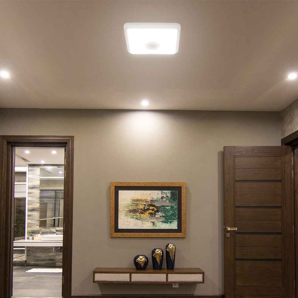 12W Plafon LED z czujnikiem PIR / Chip SAMSUNG / Barwa:3w1