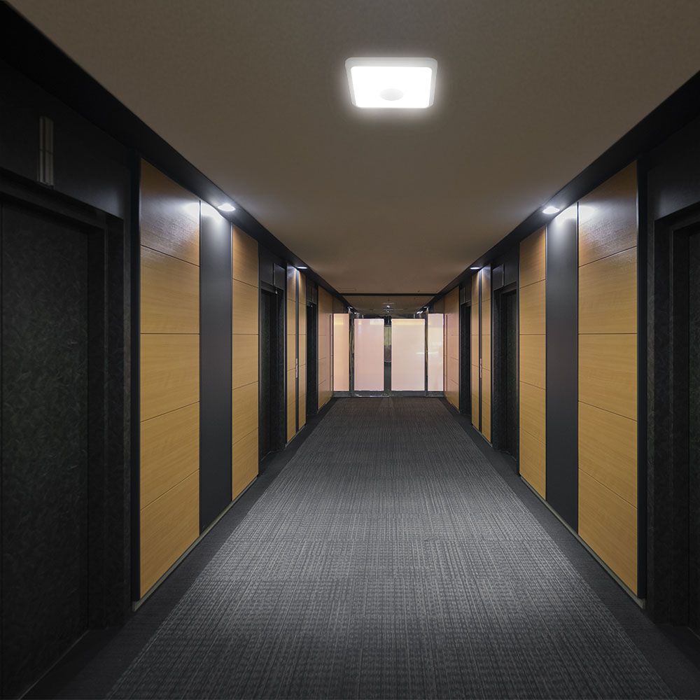 12W Plafon LED z czujnikiem PIR / Chip SAMSUNG / Barwa:3w1